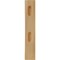 Ekena Millwork 1 3/4"W x 10"D x 10"H Large Olympic Wood Bracket, Red Oak BKTW01X10X10OLRO - alternate 2